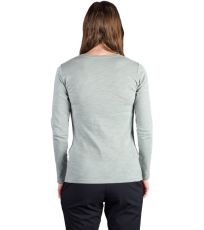 Dámské triko z organické bavlny IYANA NORTHFINDER světle zelená