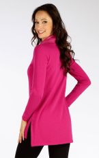 Dámský rolák 7F111 LITEX tmavě růžová