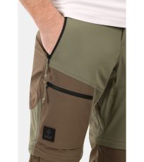 Pánské outdoorové odepínací kalhoty HOSIO-M KILPI Khaki