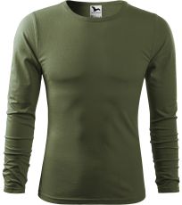 Pánské triko FIT-T Long Sleeve Malfini khaki