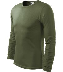 Pánské triko FIT-T Long Sleeve Malfini khaki