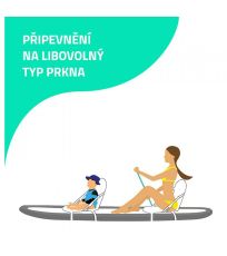 Sedačka pro paddleboard MAXIM de luxe YATE černá                       