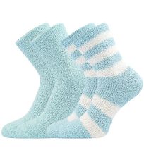 Dámské teplé ponožky 2 páry Světlana Boma světle modrá
