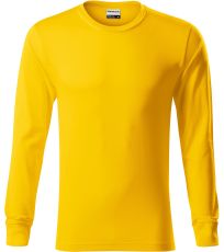 Uni triko s dlouhým rukávem Resist LS RIMECK žlutá