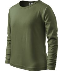 Dětské triko Long Sleeve 160 Malfini khaki