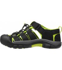 Dětské sandály Newport H2 Jr KEEN black/lime green
