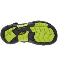 Dětské sandály Newport H2 Jr KEEN black/lime green