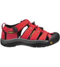 Dětské sandály Newport H2 Jr KEEN black/lime green