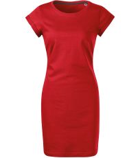 Dámské bavlněné šaty Freedom Malfini červená