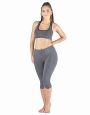 Dámské capri legíny sportovní 95036P GINA šedá