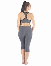 Dámské capri legíny sportovní 95036P GINA šedá