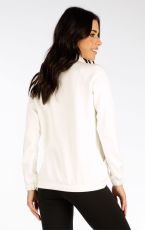 Dámská hřejivá mikina 7F129 LITEX Bílá