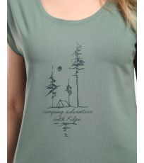 Dámské triko ROANE-W KILPI Khaki