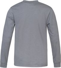 Pánské tričko s dlouhým rukávem KIRK HANNAH Steel gray
