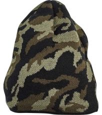 Unisex pletená čepice CRAMBE CRV camouflage