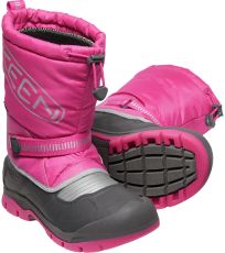 Dětské zimní boty SNOW TROLL WP YOUTH KEEN fuchsia purple/silver