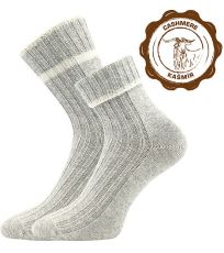 Dámské merino pletené ponožky Civetta Voxx světle šedá melé
