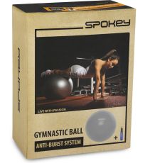 Gymnastický míč - šedý 65 cm FITBALL III Spokey 