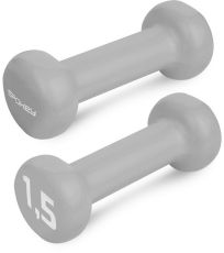 Sada činek šedé - 2x 1,5 kg SHAPE IV Spokey
