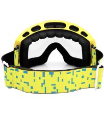 Lyžařské brýle černo-žluté RADIUM Spokey 
