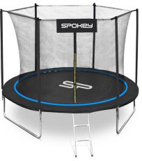 Trampolína 244 cm - černo-modrá JUMPER Spokey