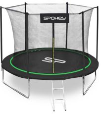 Trampolína 244 cm - černo-zelená JUMPER Spokey