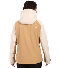 Dámská hardshellová bunda TRINITY-W KILPI Béžová