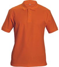 Unisex polokošile DHANU Cerva oranžová