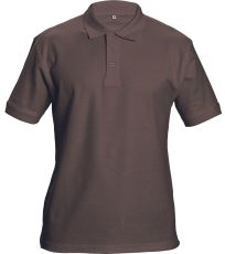 Unisex polokošile DHANU Cerva kaštanová