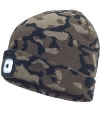 Unisex čepice s LED lampou DEEL LED Cerva camouflage