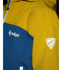 Chlapecká softshellová bunda RAVIO-J KILPI Tmavě modrá