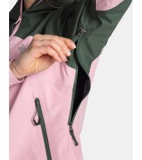 Dámská outdoorová bunda MAMBA-W KILPI Světle růžová