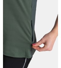 Dámské funkční triko - větší velikost REMIDO-W KILPI Tmavě zelená
