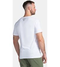 Pánské bavlněné triko PORTELA-M KILPI Bílá