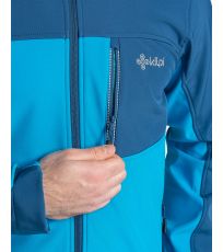Pánská softshelová bunda - větší velikost RAVIO-M KILPI Modrá
