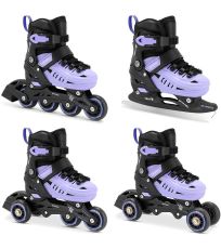 Dětské rostoucí brusle 4v1 4ONE Spokey