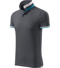 Pánská polokošile Collar up Malfini premium světlý antracit