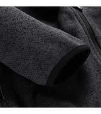 Pánský hřejivý svetr s kapucí ZEG 2 ALPINE PRO černá