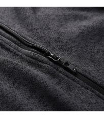 Pánský hřejivý svetr s kapucí ZEG 2 ALPINE PRO černá