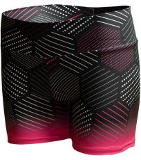 Dámské elastické kraťasy EXTREME ReHo Hexagon pink