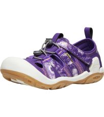 Dětské lehké sportovní sandály KNOTCH CREEK YOUTH KEEN tillandsia purple/englsh lvndr