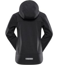 Dětská softshellová bunda s membránou OMANO 2 ALPINE PRO černá