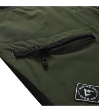 Dámské softshellové kalhoty AKANA 2 ALPINE PRO rifle green