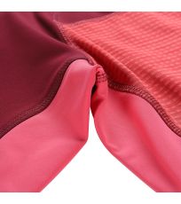 Dámská rychleschnoucí mikina ONNECA 2 ALPINE PRO malinová