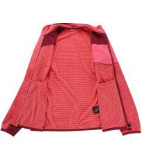 Dámská rychleschnoucí mikina ONNECA 2 ALPINE PRO malinová