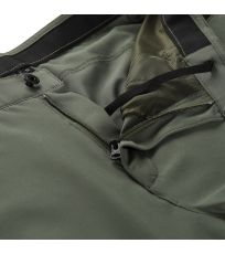 Pánské rychleschnoucí kalhoty - odepínací NESC 2 ALPINE PRO olivine