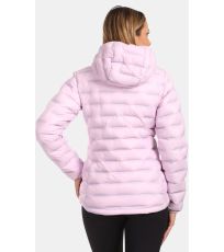 Dámská zateplená bunda ALBA-W KILPI Světle růžová