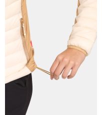 Dámská zateplená bunda ACTIS-W KILPI Béžová