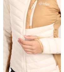 Dámská zateplená bunda ACTIS-W KILPI Béžová