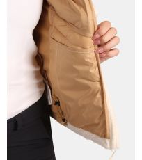 Dámská zateplená bunda ACTIS-W KILPI Béžová